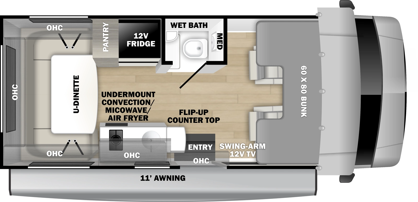 Forester 1951LE Floorplan